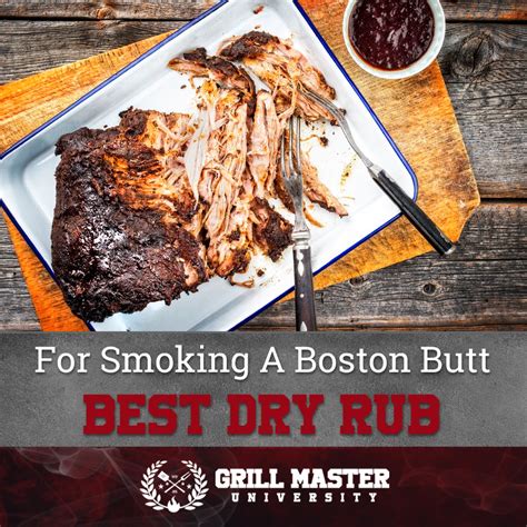 Pork Butt Rub Signature Recipe Grill Master University