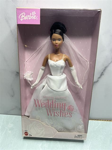 Barbie Wedding Wishes African American Special Edition Doll 2003 Mattel