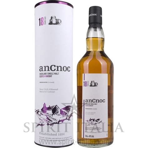 AnCnoc 18 Years Old Highland Single Malt Scotch Whisky GB 46 00 0 7