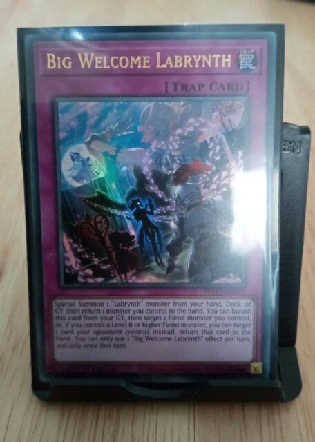 Yu Gi Oh TCG Big Welcome Labrynth Photon Hypernova PHHY EN077 1st