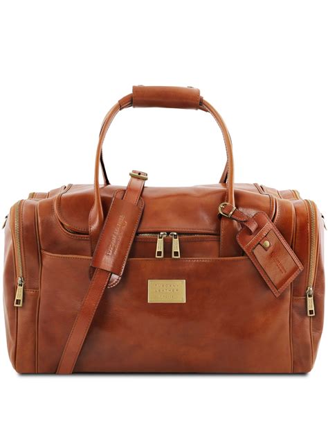 Geanta Voiaj Din Piele Naturala Honey Tuscany Leather Voyager