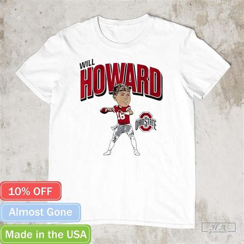 Ohio State Football Will Howard Caricature shirt - Printiment