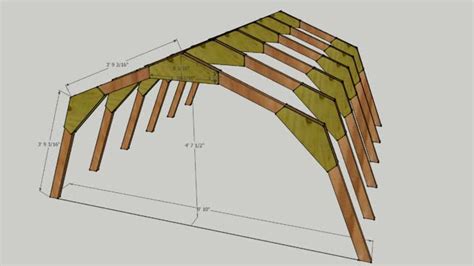 Roof trusses for storage sheds ~ shed dormer split level