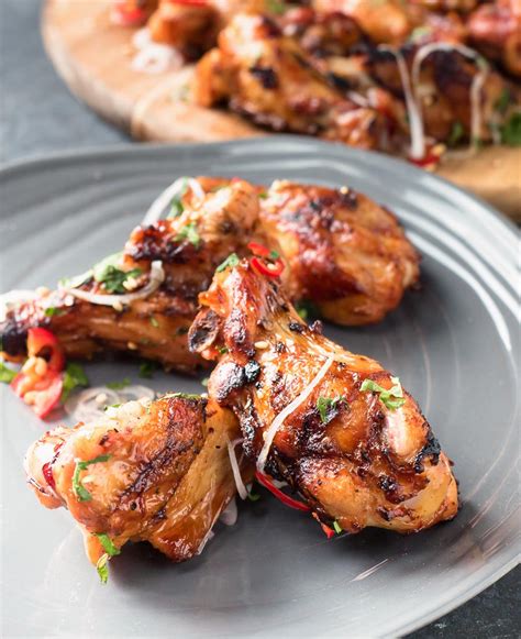 Asian Grilled Chicken Wings Glebe Kitchen