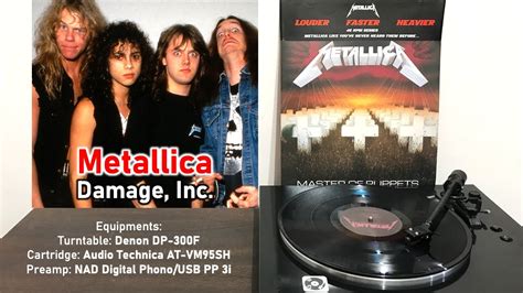 Full Song Metallica Damage Inc 1986 2008 2x12 45rpm Series Youtube