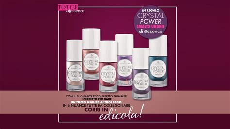 Omaggi In Edicola Smalto Essence Crystal Power Con Tu Style