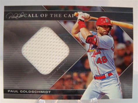 2022 Topps X Derek Jeter Call Of The Captain PAUL GOLDSCHMIDT 18 Black