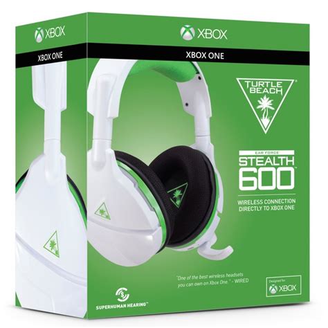 Turtle Beach Stealth 600 Wireless Gaming Headset Xbox One White Smyths Toys