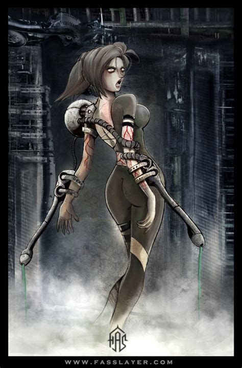 Zombie Acid Girl By FASSLAYER Hentai Foundry