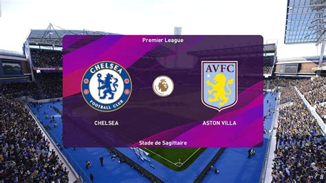 Pes Chelsea Vs Aston Villa England Premier League