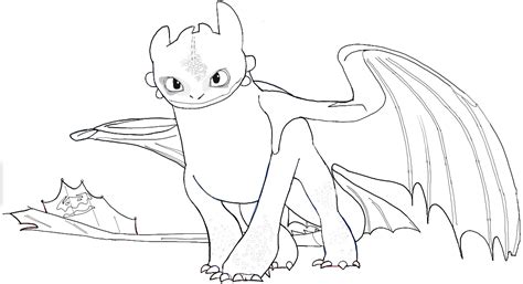 How To Train Your Dragon Pictures Of Toothless Coloring Home