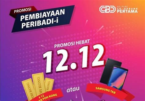 Co Opbank Pertama Tawar Hadiah Lebih RM65 000 Menerusi Kempen 12 12