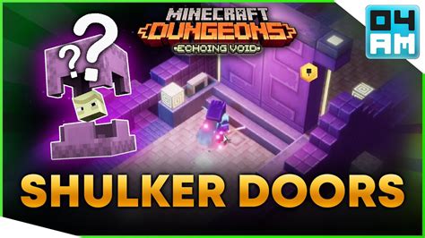 Shulker Door Puzzle Guide For End Wilds And Broken Citadel In Minecraft Dungeons Echoing Void Dlc