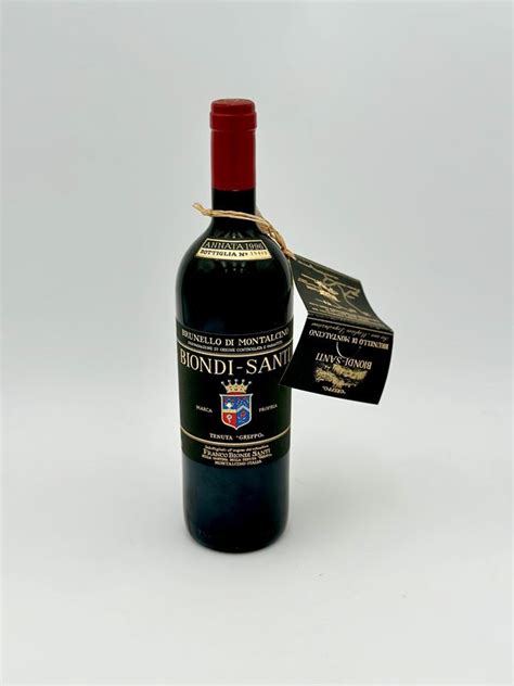 Biondi Santi Brunello Di Montalcino Italia Toscana Asta