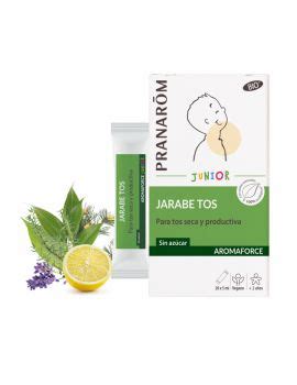 PRANAROM AROMAFORCE JARABE TOS JUNIOR 20 SOBRES