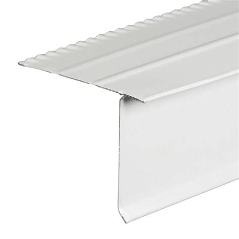 Amerimax F5S 2.25-in x Aluminum Drip Edge at Lowes.com