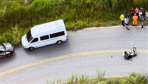 Motociclista Morre Em Acidente Van Na BR 381 Em Bom Jesus Do Amparo