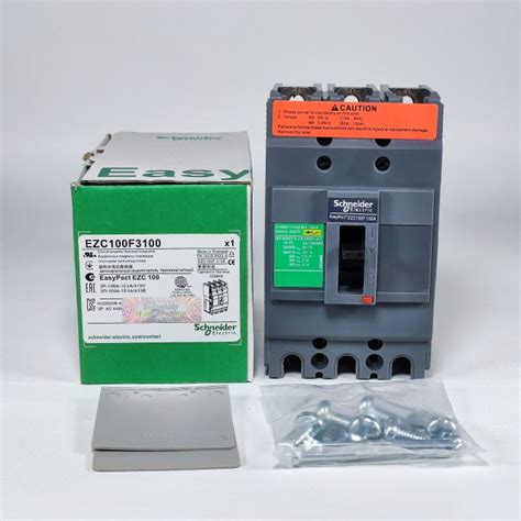 Jual MCCB BREAKER EZC100F 3P 10kA 60A 75A 80A 100A Shopee Indonesia