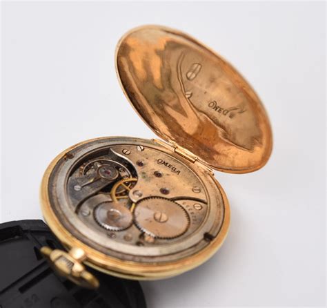 Proantic Montre De Poche Omega Or Ct Circa