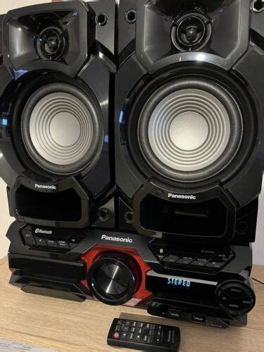 Panasonic SC AKX320 450W Audio System Black 5025232889099 EBay