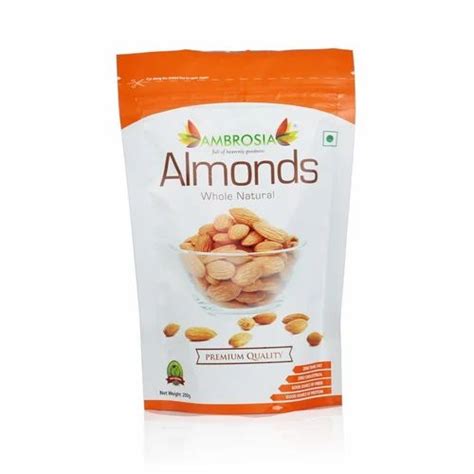 Ambrosia G Whole Natural Almond At Rs Kilogram Organic Almond