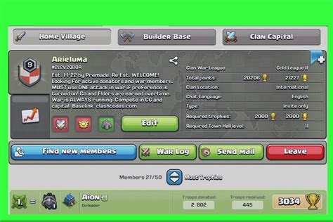 Clash Of Clans Recruiting Discord