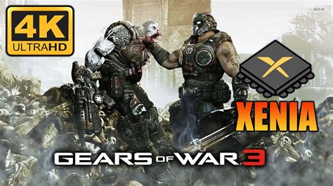 Gears Of War 3 PC Gameplay Xenia Canary 2023 Xbox 360 Emulator