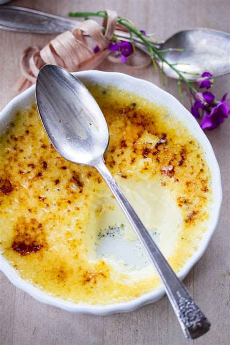 Lavender Creme Brulee For Two Recipe The Wanderlust Kitchen