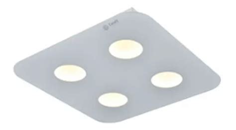 Plafon Moderno Led Mara 35x35 25w Dimerizable Candil