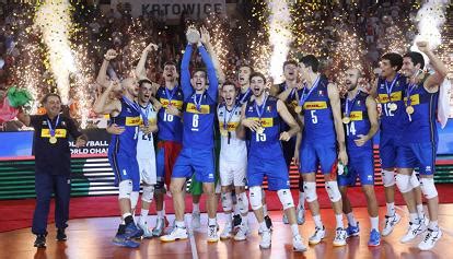 Italia Campione Del Mondo Di Pallavolo Sulla Polonia