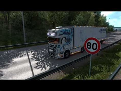 Euro Truck Simulator Mods Scania R Hovotrans Schmitz Trailer