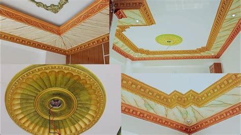 How To Use Gypsum Ceiling Decoration To Paint An Antique Color Nova Gypsum Decoration Gypsum