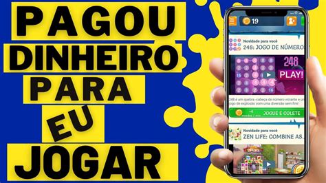 JOGANDO OU BAIXANDO APP SE DIVIRTA E GANHE DINHEIRO PELA INTERNET FAÇA