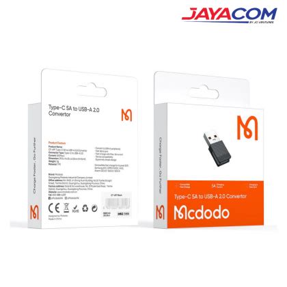 Mcdodo Type C A To Usb A Converter Ot