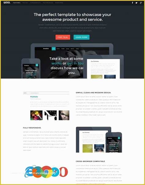 53 Free One Page HTML Template | Heritagechristiancollege