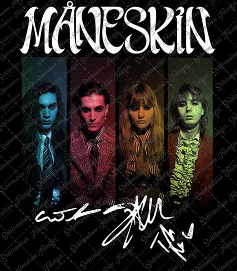 Maneskin Png Rock Band Png Vintage Maneskin Maneskin Etsy Australia