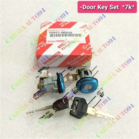 Promo DOOR KEY SET ANAK KUNCI KIRI KANAN PINTU KIJANG 7K KAPSUL