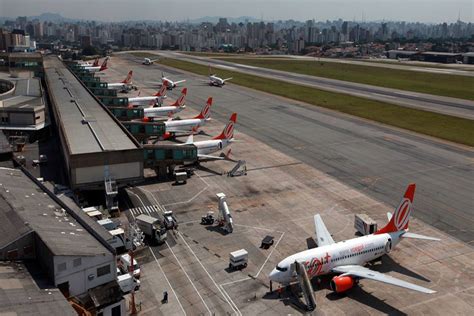 Queda De Energia Suspende Voos No Aeroporto De Congonhas Em Sp