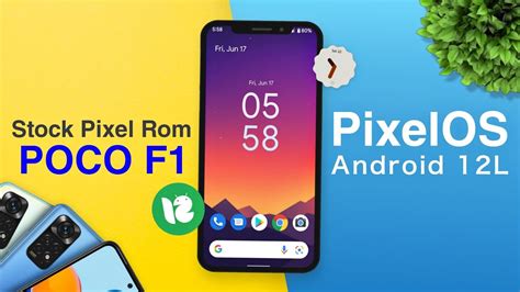 Install Android L Pixelos Stock Pixel Rom For Poco F Pixelos Rom