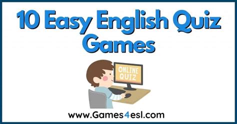 Easy English Quizzes For Kids Games4esl