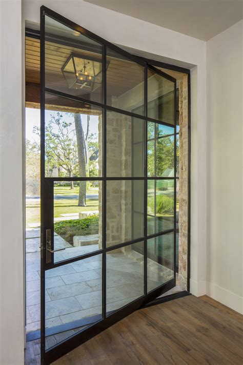 Custom Steel Doors Windows Torrance Ca Wood Framed Glass Door