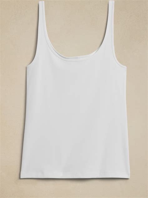 Refined Scoop Neck Tank Banana Republic