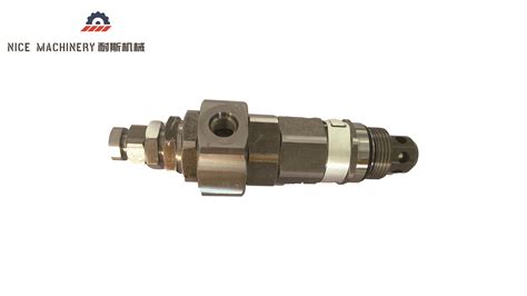 Standard Steel Hydraulic Pump Pressure Relief Valve For Kato Hd1430 Excavator