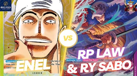 Op Eb Enel Vs Rp Law Vs Ry Sabo The Return Of Enel Deck