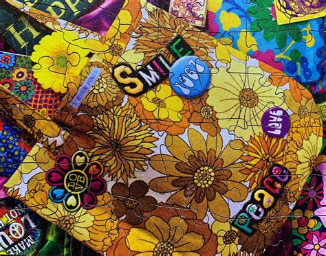 1960s Flower Power – My Jigsaw Journal