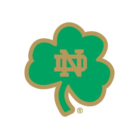 University of Notre Dame Shamrock Spare Tire Cover with Shamrock Logo