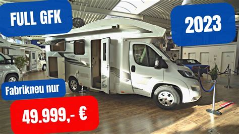 Deutschlands Billigste Wohnmobile 2023 FULL GFK XL Fabrikneu 49 999