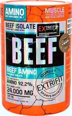 Extrifit Beef Amino Hydro 325 Tablet Zbozi Cz