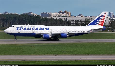 EI XLI Transaero Airlines Boeing 747 446 Photo By Maksimus ID 939072