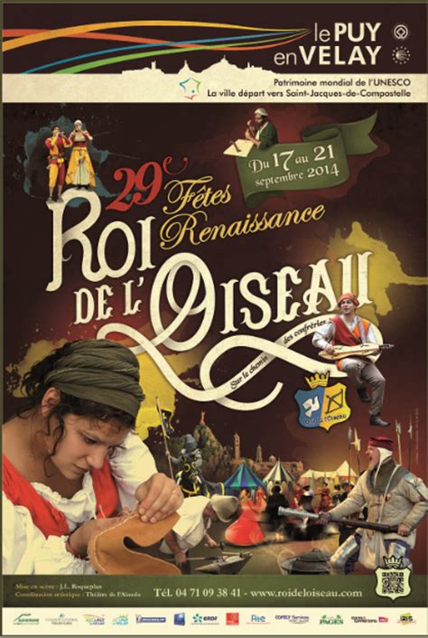 F Tes Renaissances Du Roi De L Oiseau Le Puy En Velay Sur Le